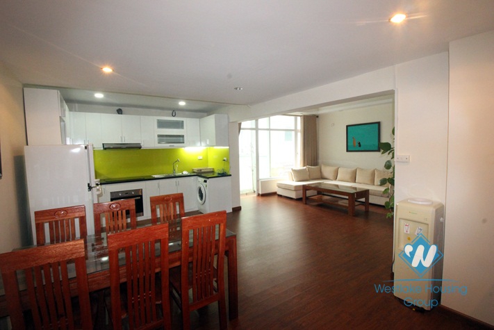 Charming 02 bedrooms apartment for rent in Tay Ho st, Quang an ward.